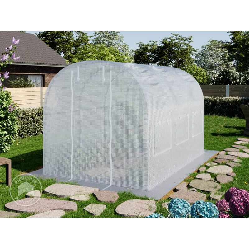 Gewächshausreifen-Set Aus Rostfreiem Stahl – 8 Sets Mit Clips, Für Hochbeete & Garten, Abnehmbar, DIY-freundlich