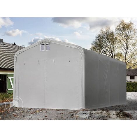 Wikinger Zeltgarage 5x8 m Lagerzelt Carport Torgröße 4,1x2,5 m für