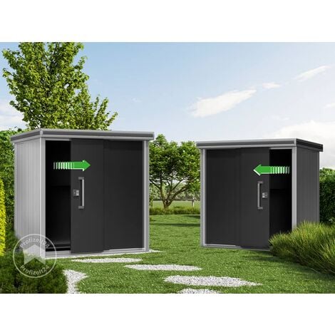GFP Gerätehaus Metall Gartenhaus 291x221x212 cm Geräteschuppen mit