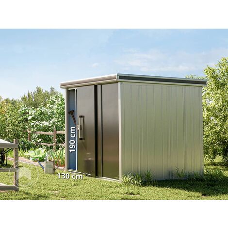 GFP Gerätehaus Metall Gartenhaus 221x186x212 cm Geräteschuppen mit