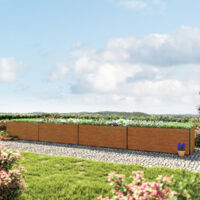 771 x 150 x 77 cm Hochbeet KINGSIZE Daniela, Holzoptik