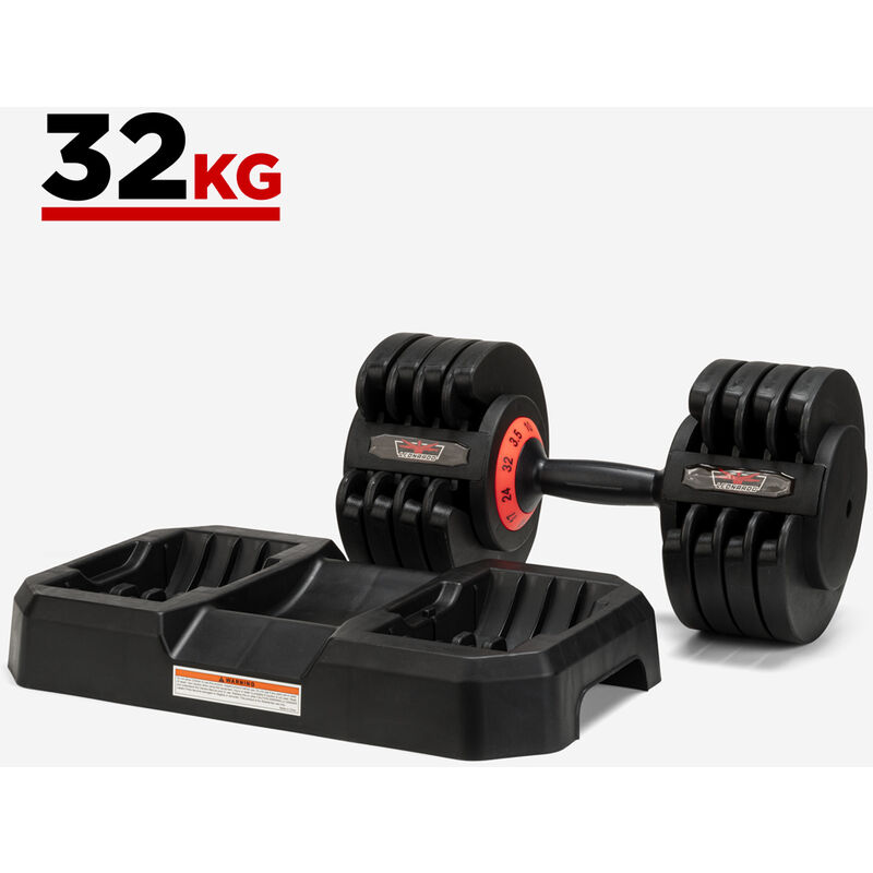 1 KG (2x0 5) à 10kg (2x5 0) Haltères fitness en vinyle - Poids : 6 KG