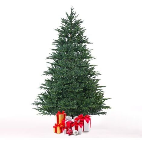 Sapin de Noël 180cm artificiel classique vert Grimentz