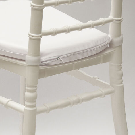 Housse de galette gris pour chaise napoléon - Protege les galettes en  similicuir ou velours