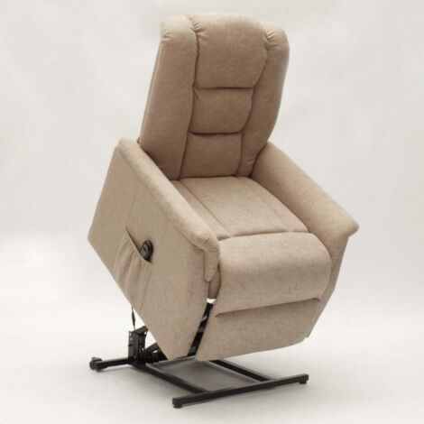Fauteuil relax inclinable et releveur 2 Moteurs Emma Plus - Beige