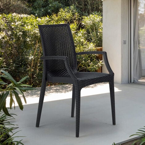 Matrix Armchair BICA Chaise jardin extérieur moderne avec accoudoirs