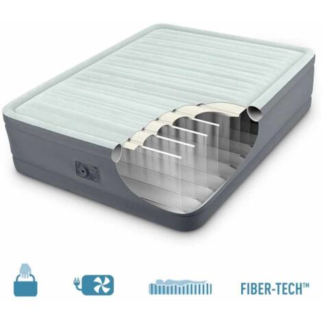 Matelas Gonflable 2 places camping invités Intex 64906