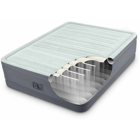 Matelas Gonflable 2 places camping invités Intex 64906