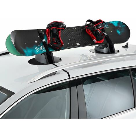  Porte-skis magnétique pour 3 paires de ski ou 2 Snowboard