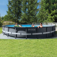 Intex Piscine hors sol ronde Intex 26334 610x122 Ultra Frame Xtr 