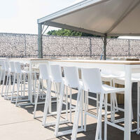Tabouret Chaise Haut Design en Fiberglass Kasar pour Salle à Manger et Bar Boonen Design