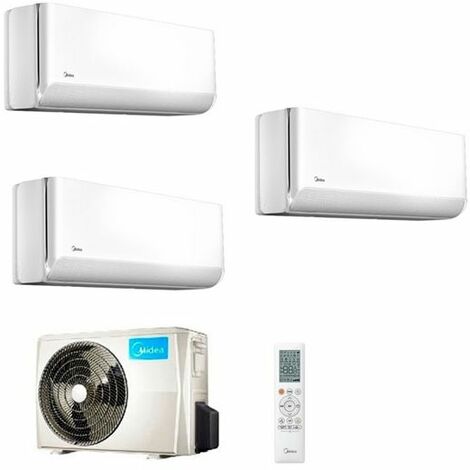 Climatizzatore Midea Trial Split BreezeleSS E 9000+9000+9000 M30G-21HFN8-Q R-32 9+9+9