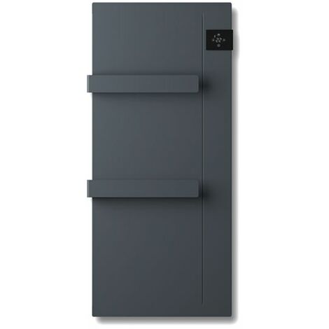 Radiatore Scaldasalviette Elettrico in Acciaio Radialight Onsen 40X90X8 Grigio Antracite - ONS07011