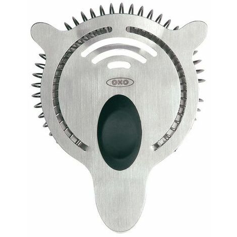 BarBits Filtro Per Cocktail Professionale Hawthorne In Acciaio Inox – 4 Punte Stabilizzatrici - 3