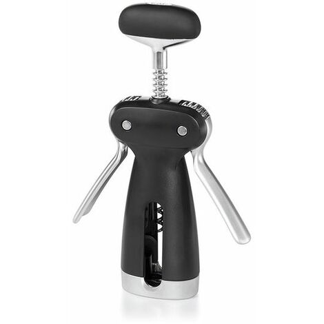 Cavatappi in Acciaio Inox ad Ali con Tagliacapsule Rimovibile Good Grips - OXO 3113400 (1/5)
