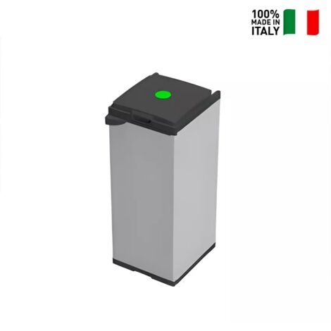 Mobile Porta Sacco Mono per Raccolta Differenziata per 1 Sacco da 80 lt 34x38x87 cm Mongardi - 7822C12 (1/4)