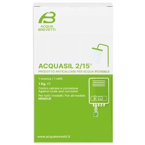 Anticorrosivo Antincrostante Acqua Brevetti AcquaSIL 2/15 1 Sacca Usa e Getta da 1KG - PC104