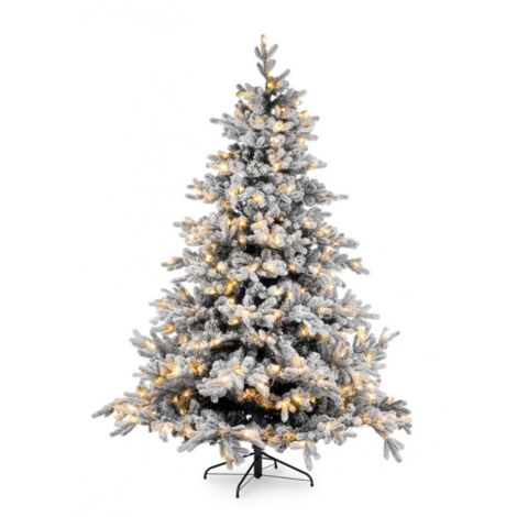 Albero Di Natale Massive Innevato Con Luci H210 2853 Rami Bizzotto - 0970032 (1/5)