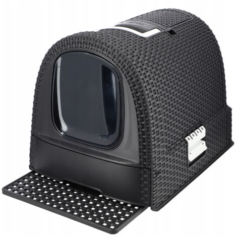 Lettiera Per Gatti Keter Curver con Lettino Trasportino Antiodore - K198846