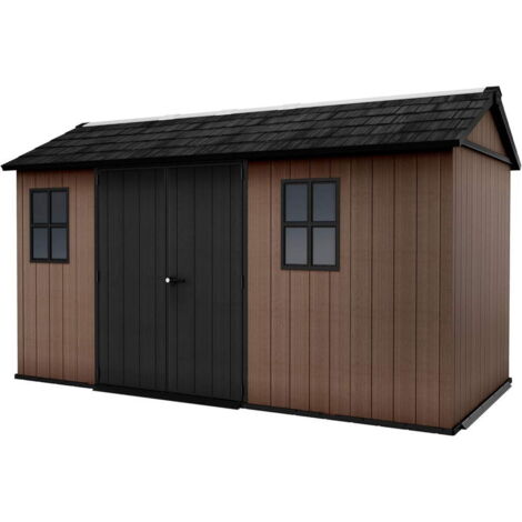 Casetta Keter da giardino con pannelli evotech e (1/5)
