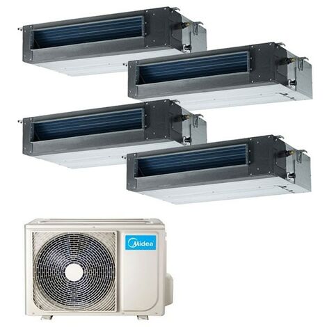 Climatizzatore Midea Canalizzato Quadri 12000+12000+12000+12000 M40-36FN8-Q R-32