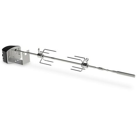 Girarrosto a Motore per Barbecue a Gase Serie Spirit Weber 8519 Pollo Spiedo