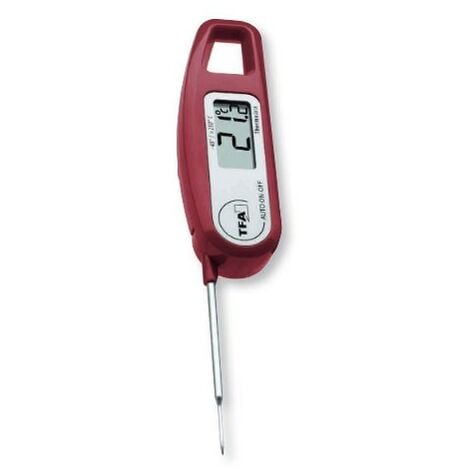 Termometro Digitale Per Alimenti Cibo Liquidi Latte Jr-1 Con Custodia 