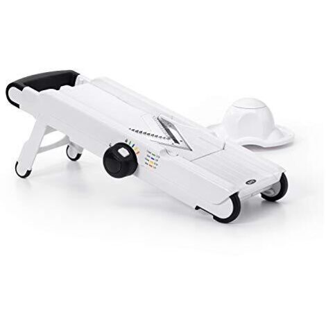 Mandolina V-Blade 4 Lame di Taglio e 4 Spessori in Acciaio Inox Good Grips - OXO 1155700 (1/4)