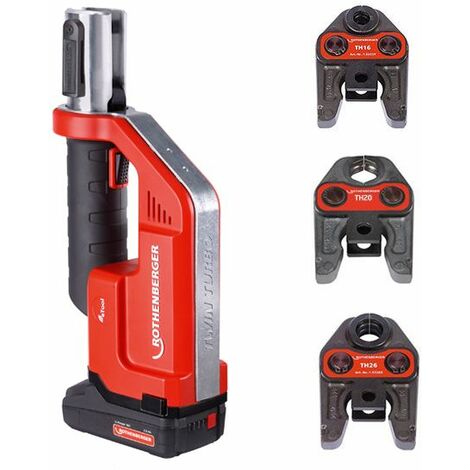 Rothenberger ROMAX COMTT PJ-SET TH16-20-26, 1X2AH,EU