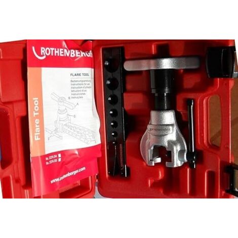 Apparecchio per colletti 1/8 - 3/4 Rothenberger 222404