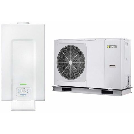 Sistema Ibrido Beretta 8KW con Pompa di Calore Hydro Unit M 008 e Caldaia Mynute e 25C