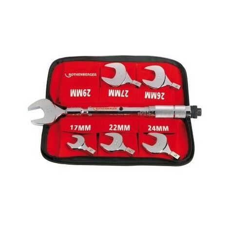 Serie chiavi dinamometriche a forchetta SW 17-22-24-26-27-29mm
