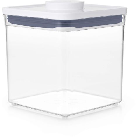 OXO Good Grips Contenitore Alimentare Pop, 2.6 L, Adatto per Zucchero e Simili, Trasparente (1/5)