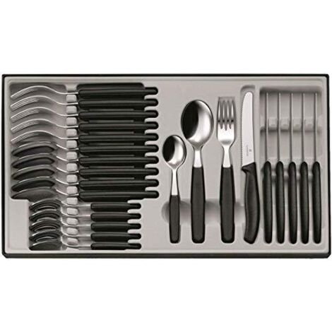Set 24 Posate Classic Nero Victorinox - V-6.78 33.24