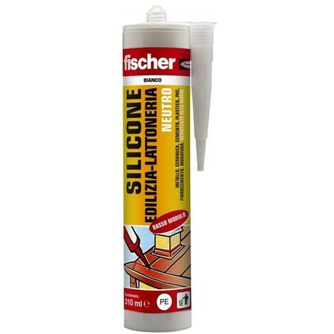 Silicone Neutro Edilizia-Lattoneria Fischer Testa Di Moro