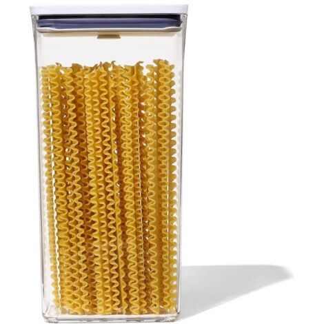 OXO Good Grips Contenitore Alimentare POP, Adatto per Pasta e Simili, Trasparente, 3.5 L (1/4)