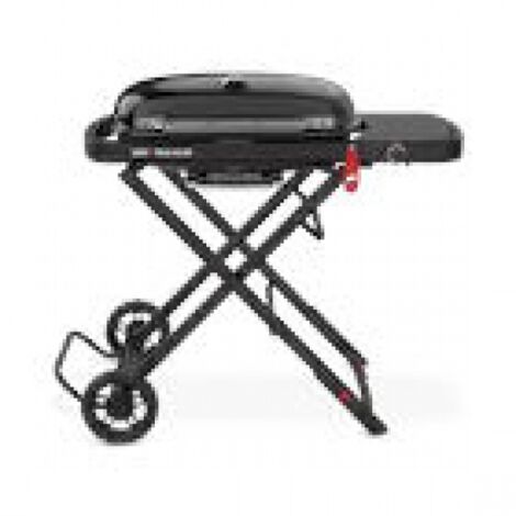 Barbecue a Gas Portatile Weber Traveler Stealth Edition Nero - 9013053