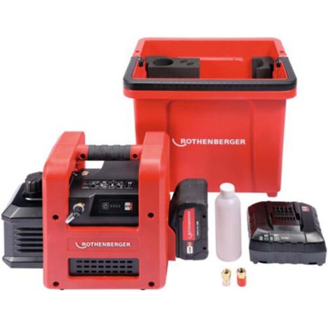 Pompa Per Vuoto A Batteria Rothenberger ROAIRVAC R32 5.0CL Con Cestino in Omaggio - 1000003233