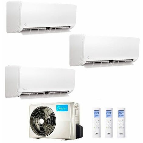 Climatizzatore Midea Trial Split Xtreme Pro Green 9000+9000+18000 M30A-27HFN8-Q R-32 9+9+18