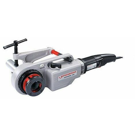 Filiera Elettrica Portatile Ø 1/4 a 2" Rothenberger SUPERTRONIC 2000 Set Con Cavalletto - 71256+70752