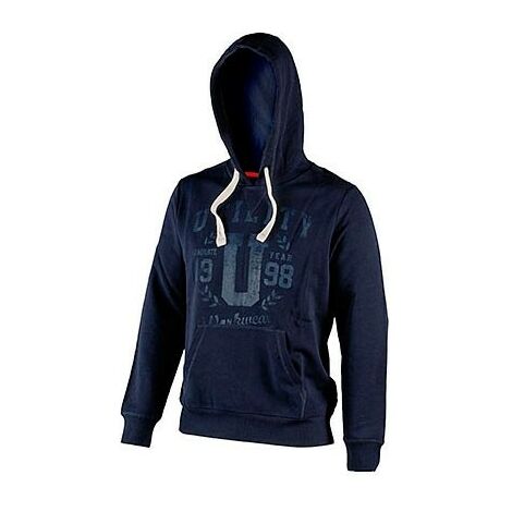 Felpa con cappuccio Diadora Sweatshirt Hood Graphic Blu Corsaro - 702.171665 - size XXXL