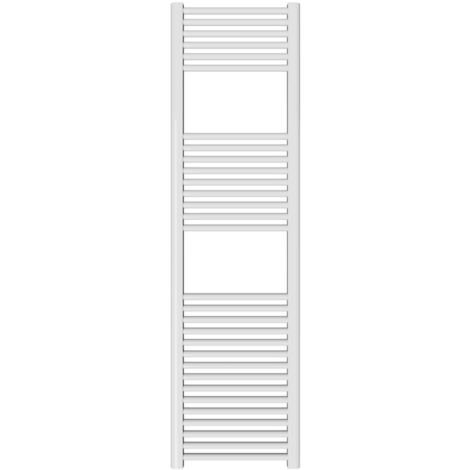 Termoarredo Scaldasalviette in Acciaio Ideal Clima Slim Bianco 1500x450 - 581545