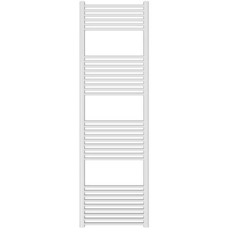 Termoarredo Scaldasalviette in Acciaio Ideal Clima Slim Bianco 1760x600 - 581860