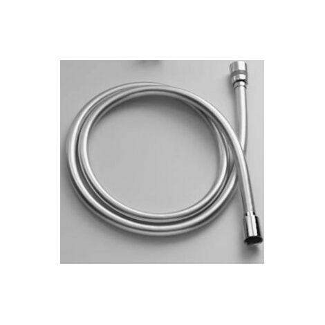 Flessibile Doccia In PVC - Lunghezza 200 Cm - Treccia Argentata - Raccordi 1/2" - Foto 7