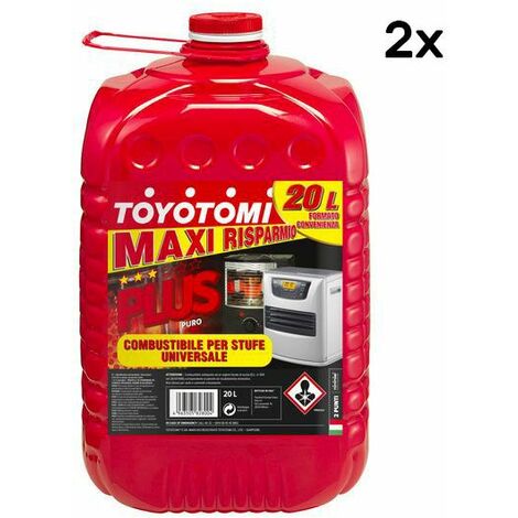 Combustibile per Stufe Toyotomi Plus 20 Tanica 20 LT - 2 PEZZI