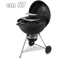 Weber E6755 Master Touch Barbecue a carbone - nero