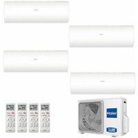 Climatizzatore Haier Quadri Split Pearl 7000+7000+7000+9000 4U75S2SR3FA R-32 A++/A+ 7+7+7+9