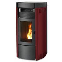 Stufa a Pellet MCZ Musa Hydromatic M1 16KW Bordeaux - 7119021
