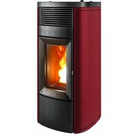 Stufa a Pellet MCZ Musa Hydromatic M2 24KW Bordeaux - 6921029