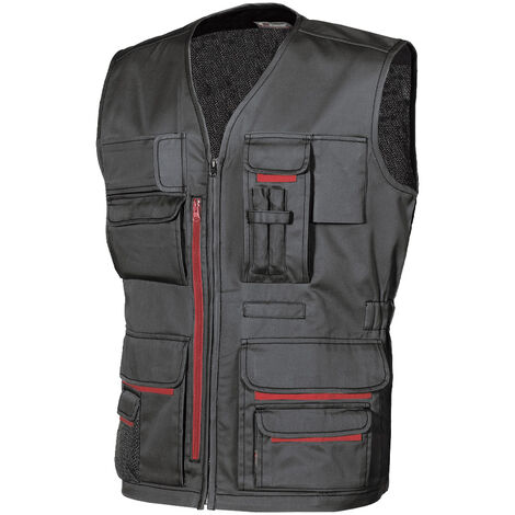 Gilet Tasche Multifunzione Happy Fun Black Carbon U-POWER - Taglia S
